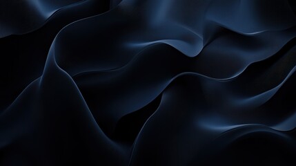 Fototapeta premium A smooth, dark fabric texture creating a sense of depth and elegance.
