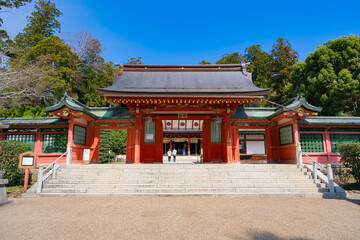 Obraz premium 宮城県塩竈市 志波彦神社 神門