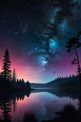 Cool Purple Wallpaper - AI Generated