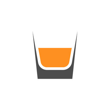 recommend clip art: glass whiskey liquor alcohol beverage drink logo vector