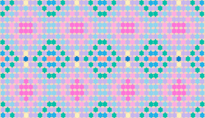 seamless pattern with pixel