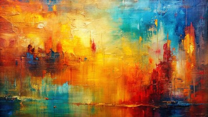 Abstract oil painting texture on canvas background