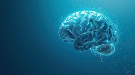 Fototapeta premium Abstract Brain Illustration