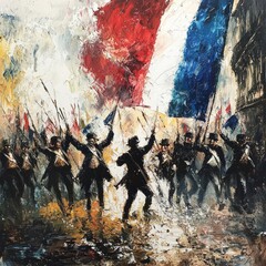 French Revolution Protests: A Fine Art Painting -  A46F475F-DF14-42DB-8EFD-0B4E71F13589
