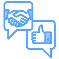 Obraz premium Social Media Engagement Icon