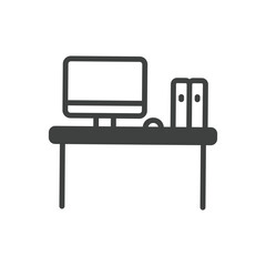 Workplace vector icon