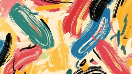 Obraz premium Abstract Brushstrokes