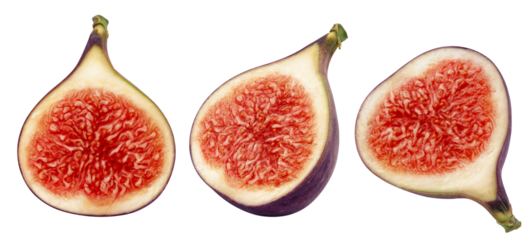 Fig isolated on white background, full depth of field