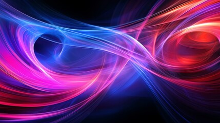 Abstract Swirling Light