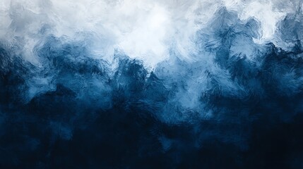 Abstract Blue Swirls