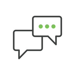 Fototapeta premium Comunication vector icon