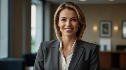 professional businesswoman corporate headshot photo 