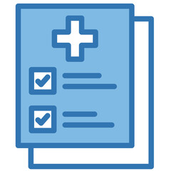 Obraz premium Medical Report Icon