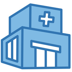 Obraz premium Hospital Icon