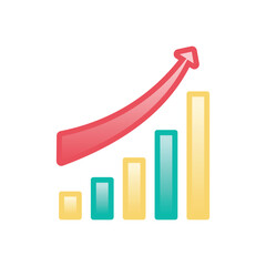 Career Growth vector icon