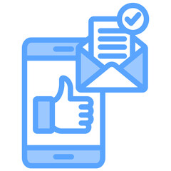Mobile Email  Icon