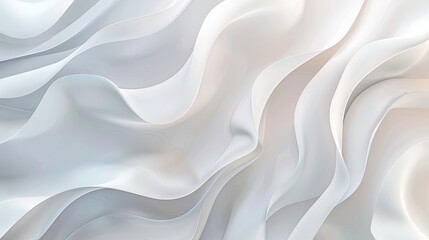 Obraz premium Abstract background in white and gray tones, featuring subtle, blurred patterns. A light, pale vector backdrop with an abstract geometric design