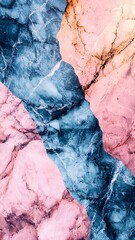 Naklejka premium Abstract Marble Texture Collage