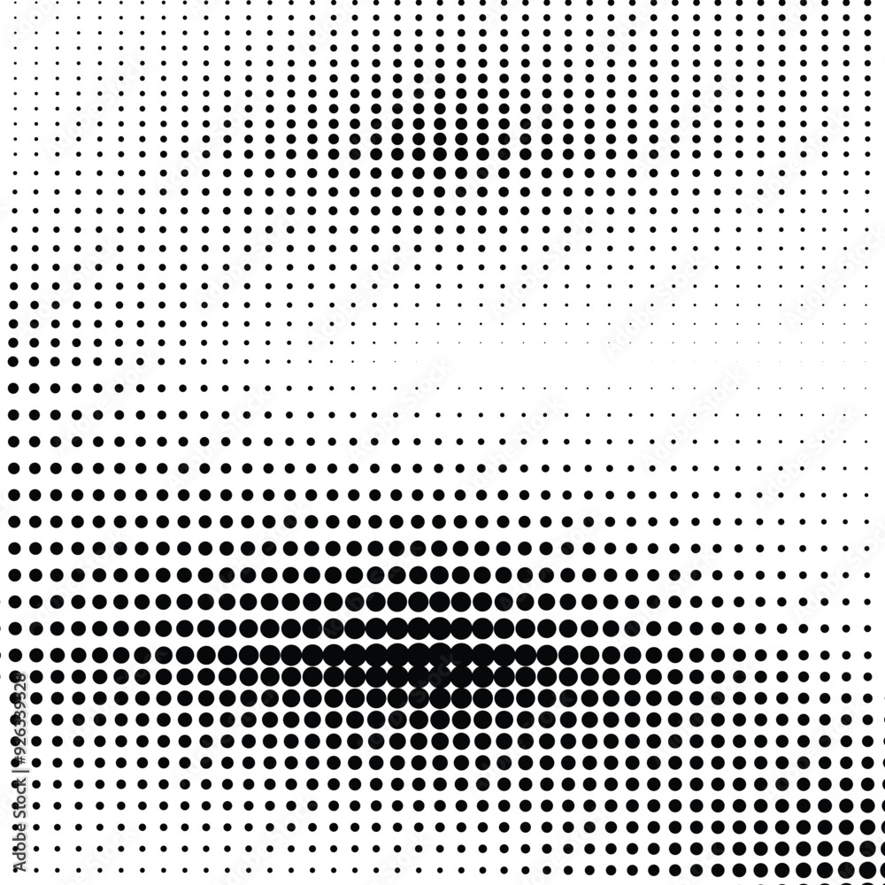 Aufkleber Abstract halftone dots vector background. vintage halftone background. dotted modern texture. vector illustration