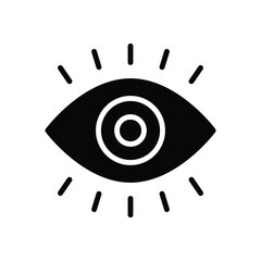 Vision vector icon