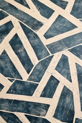 Vibrant Textured Wallpaper Pattern with Organic Geometric Style and Random Pantone Colors Japanese Bohemian Nordic Boho Woodblock Prints for Modern Interior Decor