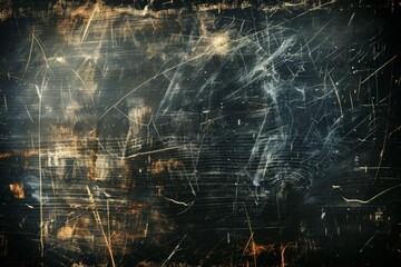 Grunge dark screen texture with scratches