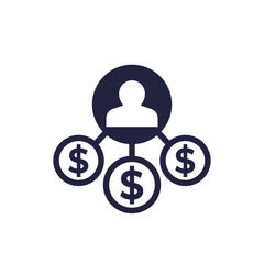 venture capitalist or investor icon