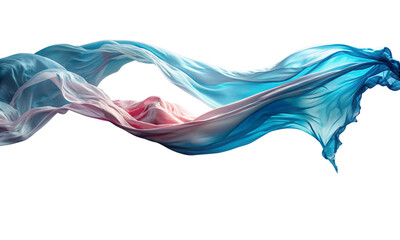 Obraz premium Fabrics Transparent background, Background removed. Generated with AI and re-edited in photoshop
