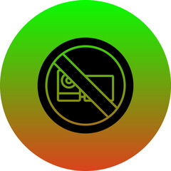 No recording Icon