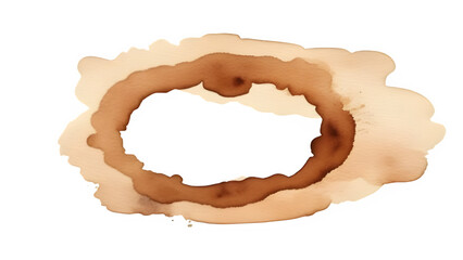 A brown stain ring