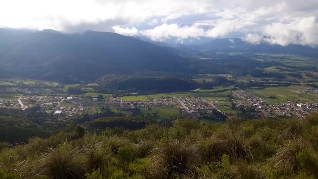 panoramic view of the city