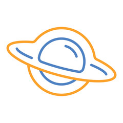 Fototapeta premium Black hole Icon