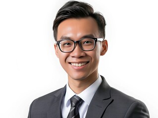 Asian legal advisor trustworthy smile