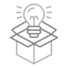 Think outside the box Icon