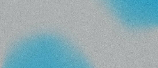 dark silver grainy sky blue gradient background with blazing blue light and noise texture effect banner in the background
