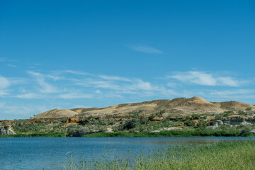 Majestic Mountains and Lush Fields in Xinjiang