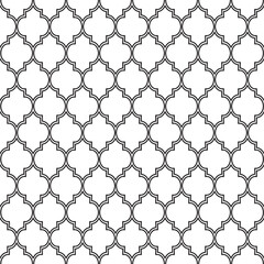 Fototapeta premium Islamic seamless pattern with fence