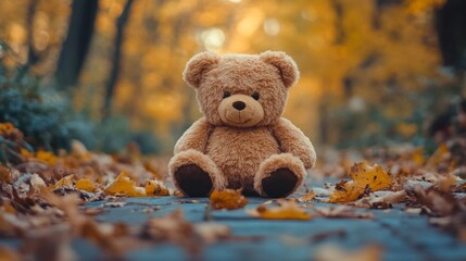 Teddy is her constant companion