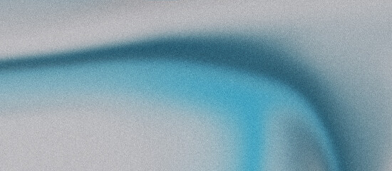 dark silver grainy sky blue gradient background with blazing blue light and noise texture effect banner in the background