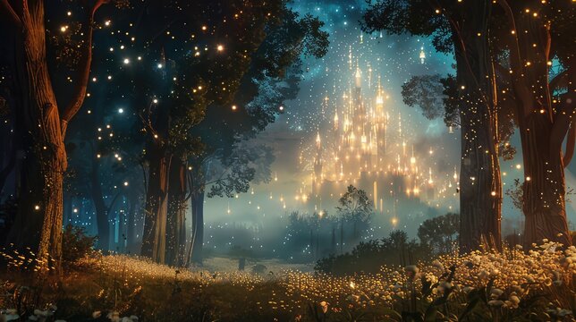 beautiful scene in firest

