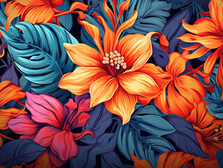 Eye Catching tropical leaves greenery