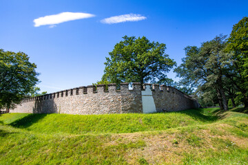 north gate of the Roman fort Saalburg near Frankfurt, Germany