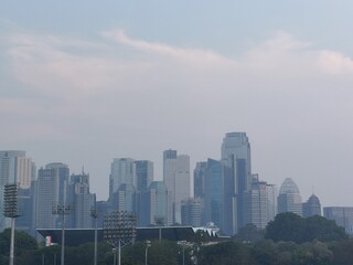 Obraz premium Jakarta City Skyline Indonesia