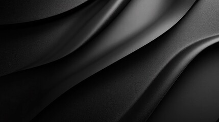 Fototapeta premium Black background with a sleek, polished effect, ideal for creating an elegant and professional design aesthetic.