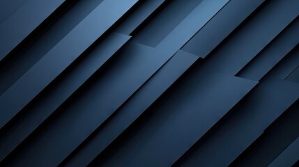 Obraz premium Blue-grey shadow lines in a geometric pattern create a modern, futuristic background. The abstract design includes blank space for text or additional vector graphics.