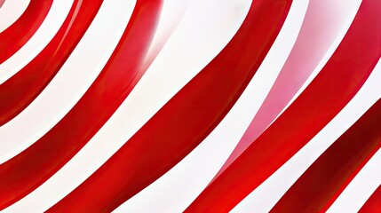 Bold red and white stripes on a gradient white background, creating a striking abstract pattern. Ideal for vibrant and modern design applications and promotional uses.