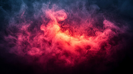 Fototapeta premium red and black smoke texture background