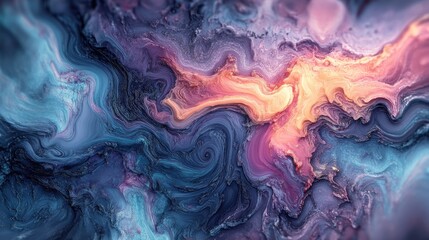 Fototapeta premium Elegant abstract background with rich, blended colors and intricate patterns. Ideal for high-end design projects, business presentations, and creative banners.