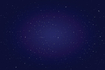 Night sky is full of stars. Vector Sky Background © BestBuyPoints