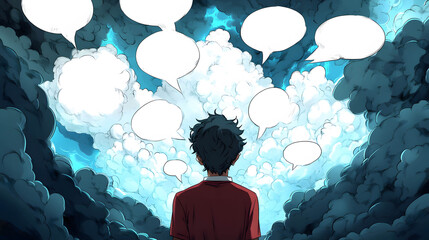 Speaking badly to others. Using words to hurt others' feelings. bullying